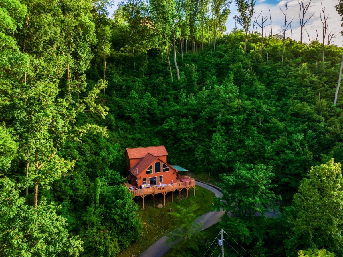 Mountainside - New Luxury Cabin-Fire Table-Hot Tub-3 Pools-Ps5-Bears Gatlinburg Exteriör bild